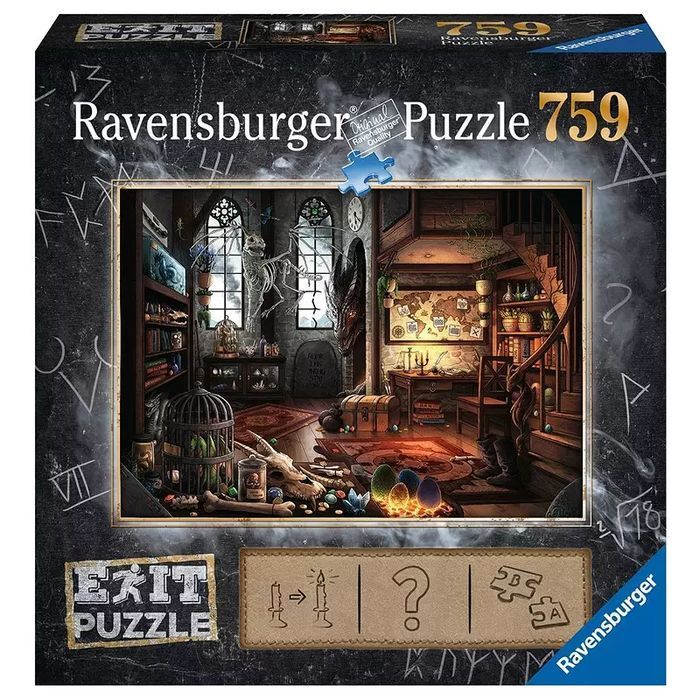 Puzzle 759 elementów. Exit. Tajemniczy pokój. Ravensburger