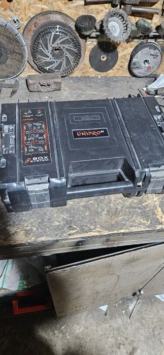 Dnipro m набор болгарка + шуруповерт