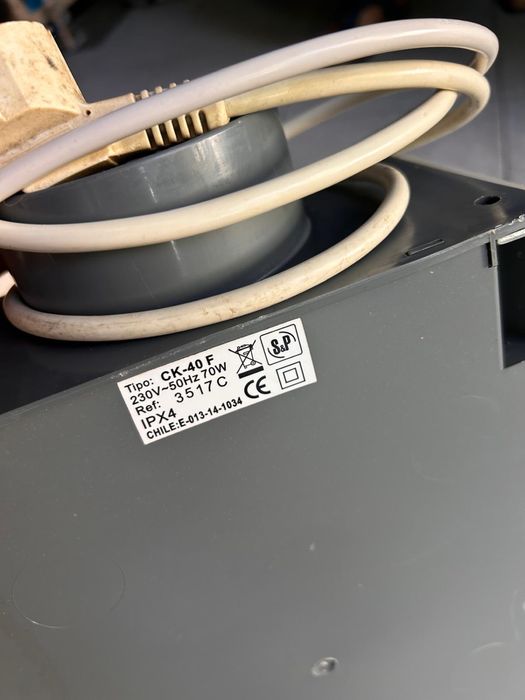 Exaustor CK-40F para cozinha