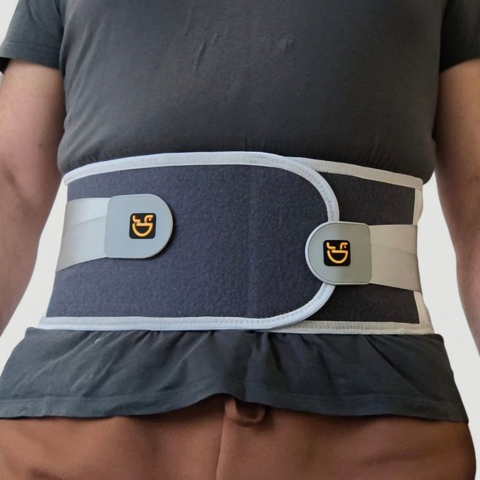 Попереково-крижовий пояс ортопедичний Корсет з 4 металевими пластинами