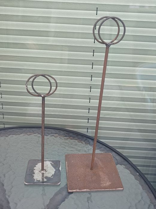 Stojak ekspozycyjny komplet metalowy