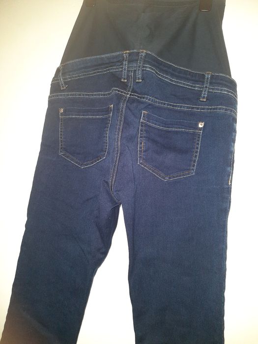 Spodnie ciażowe jeansy ciażowe miekkie elastyczne