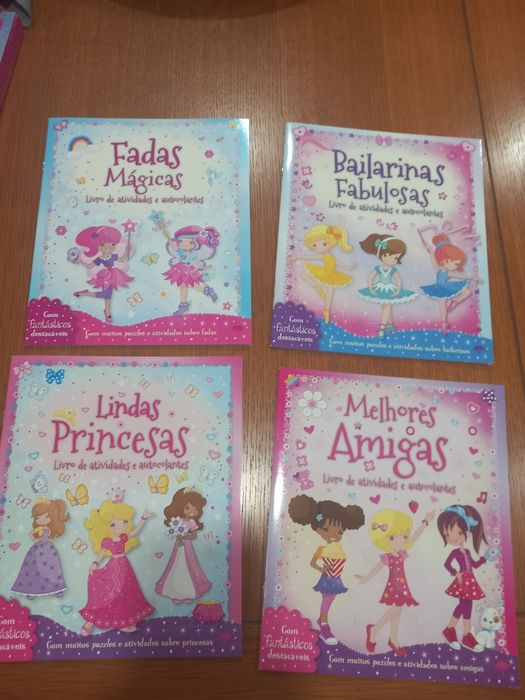 Mala de atividades de princesas