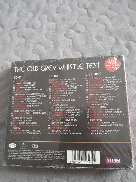 3 x CD The Old grey whistler test