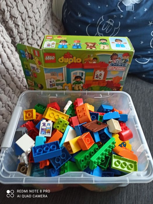 Duży zestaw klocków Lego DUPLO