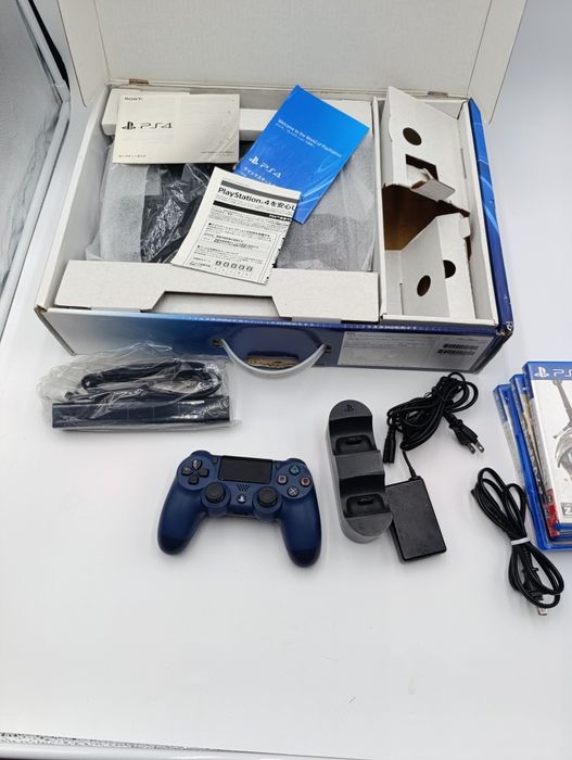 Konsola Sony PlayStation 4 Jet Black 500 GB Kamera Gry