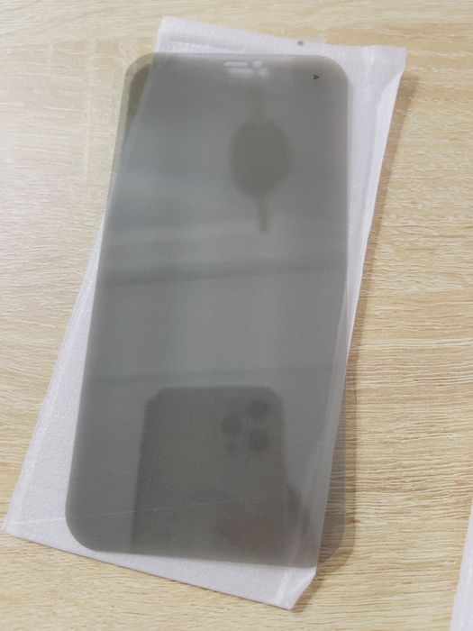 Película vidro temperado anti-spy iPhone 12 Pro Max