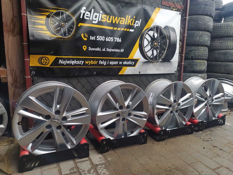 4x felgi R17 5x108 Opel Astra L Combo Grandland Vivaro C III OE