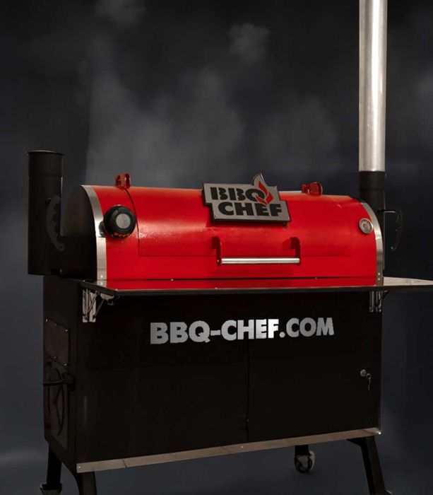 Смокер 4 в 1 BBQ Chef | Смокер + Гриль + Мангал + Хоспер