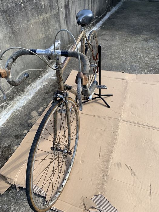 Bicicleta de corrida usada