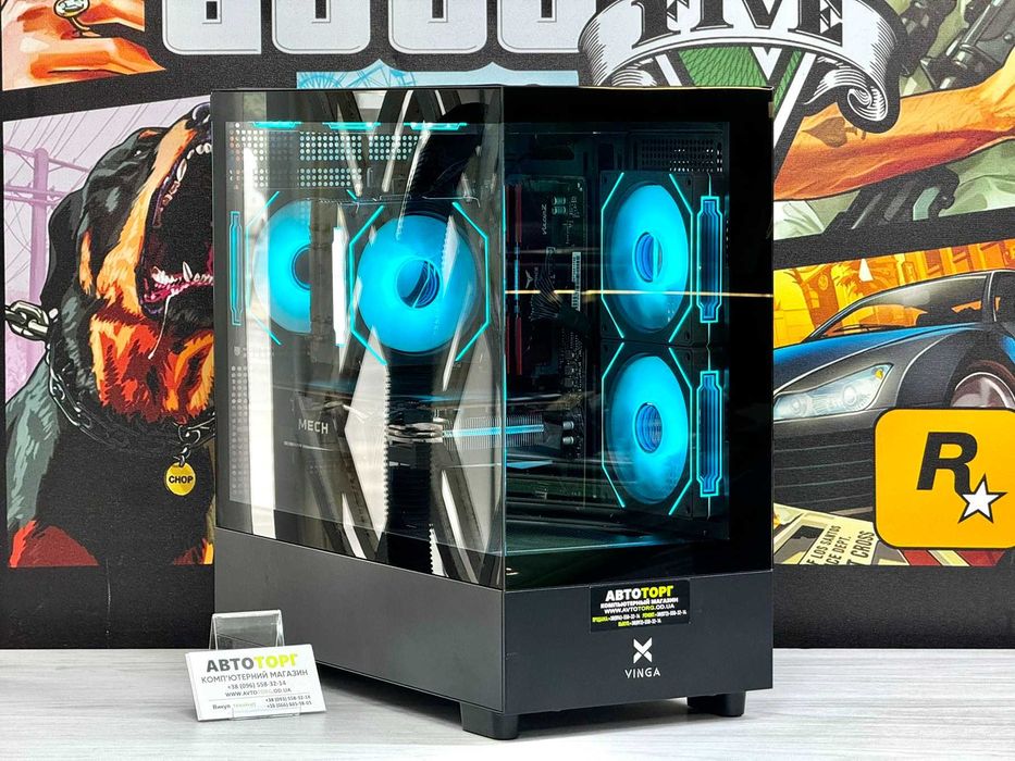 ТІЛЬКИ ЗІБРАЛИ!!! Сучасний ігровий ПК / AMD Ryzen 5 5600 / RX 6700 XT 12Gb