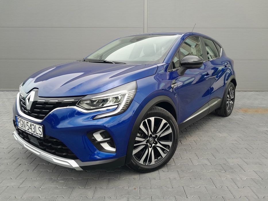 Renault Captur auto jak nowe z gwarancja*full led*hybrid*automat*navi*perła