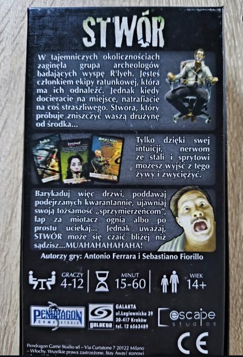 Gra karciana The Thing