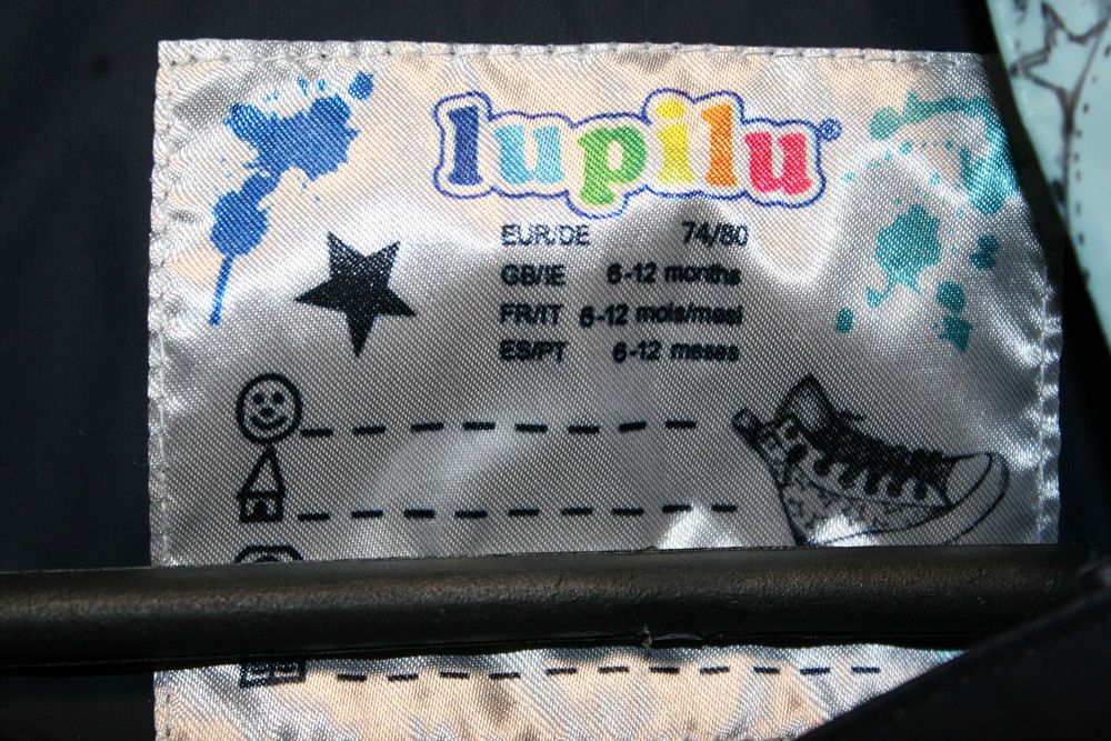 Дощовик костюм куртка та штани Lupilu 74-80