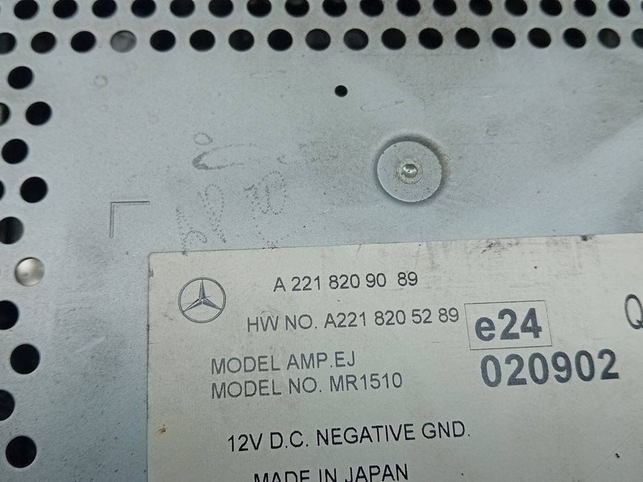 Rádio / auto-rádio MERCEDES-BENZ Classe S (W221)