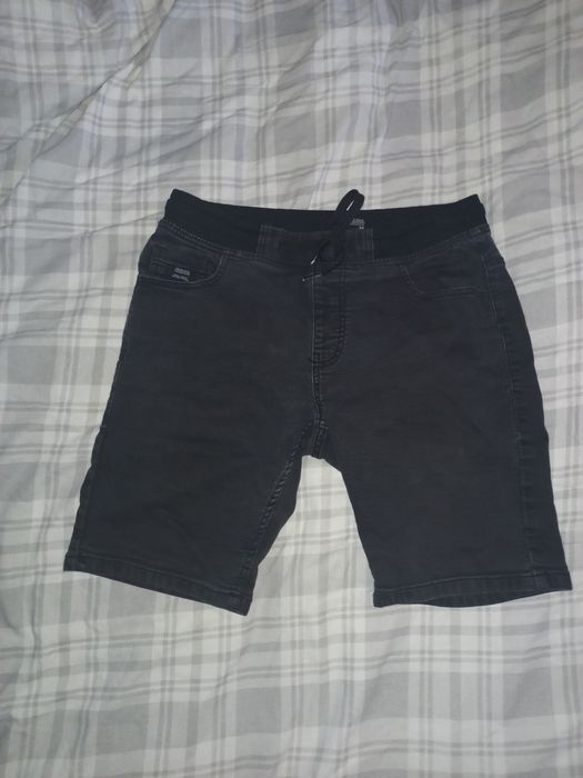 Spodenki shorty jeansowe house 30 czarne meskie