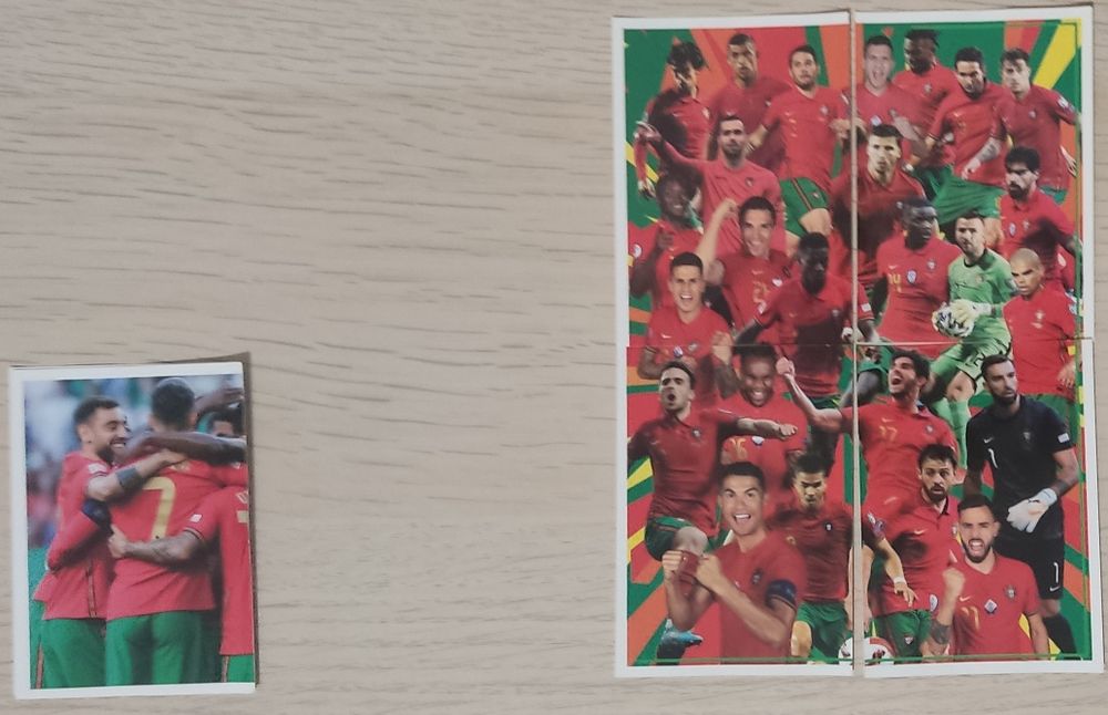Cromos Fome de Vencer