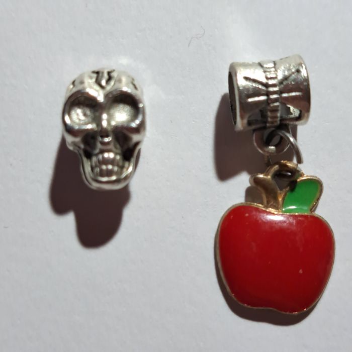 Шарм, бусина в стиле Пандора ЯБЛОКО