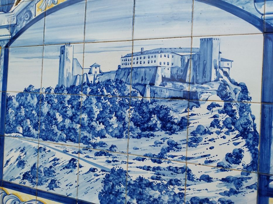 Magnifico painel de azulejos de 1992, Palmela.