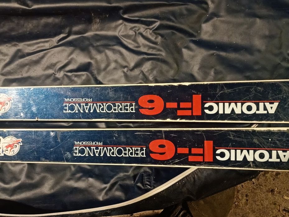 Narty Atomic  sportowe Salomon z butami 200