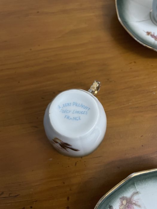 Chavenas de café porcelana Limoges64376349542657124