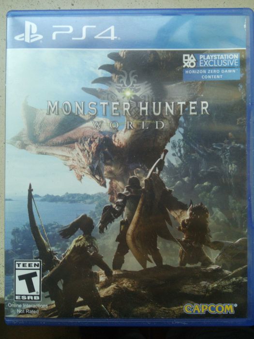 Monster Hunter world PS4