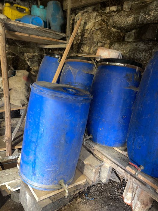 Pipos de vinho plástico