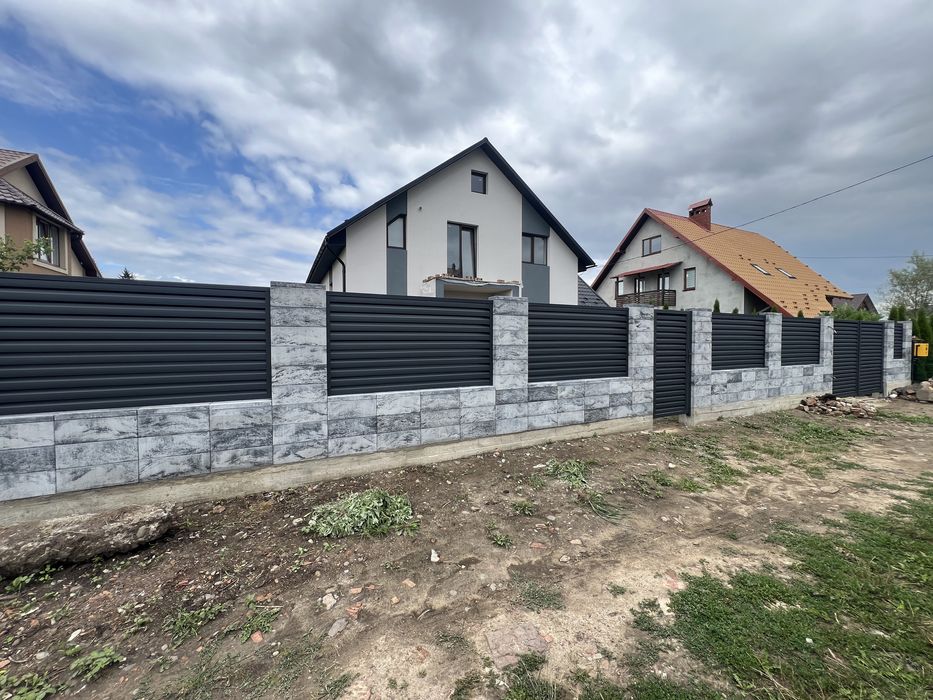 Блок модульний,Євро блок,Блок для паркану, огорожі, стовпчика