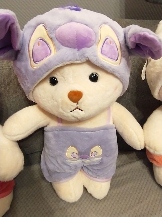 Duży miś 55 cm w stroju Andzi z Lilo i Stich nowa maskotka