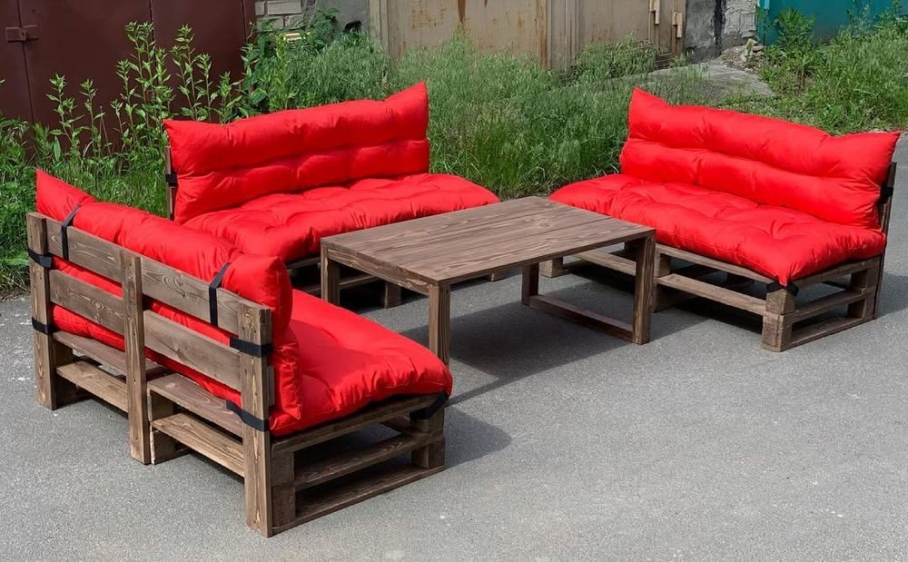 ‼️ПОДУШКИ — на піддон | лавку | гойдалку | садові меблі | крісло-качалку | лежак | шезлонг | диван | для меблів з ротангу | матрас