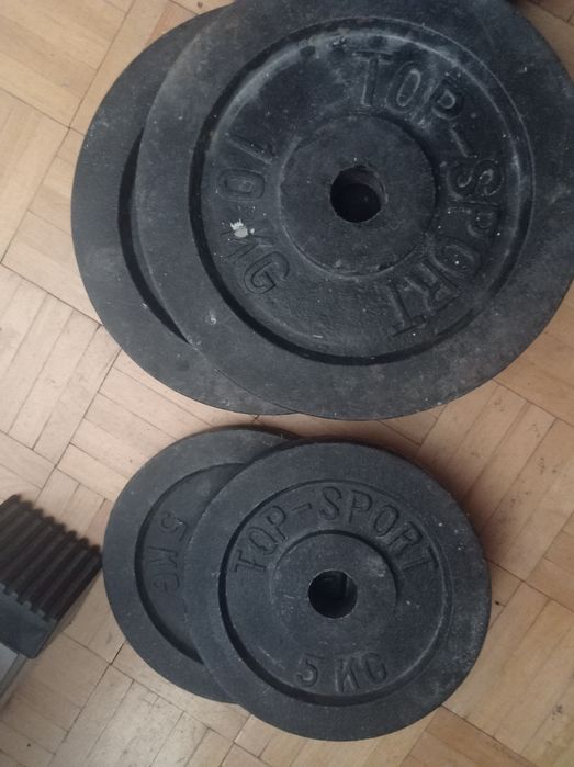 Obciążenie żeliwne 5kg i 10 kg