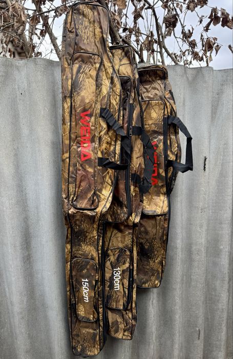 Чехол для спиннинга, и карповика с катушкой Weida Дубок