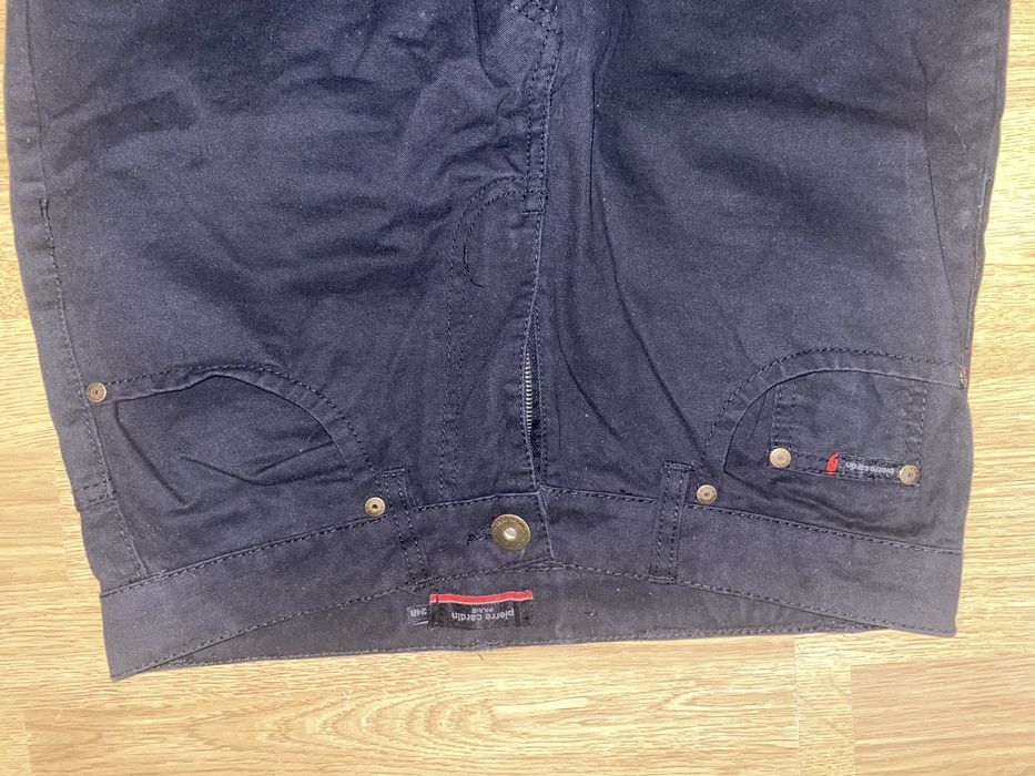 Spodnie czarne Pierre Cardin M 34