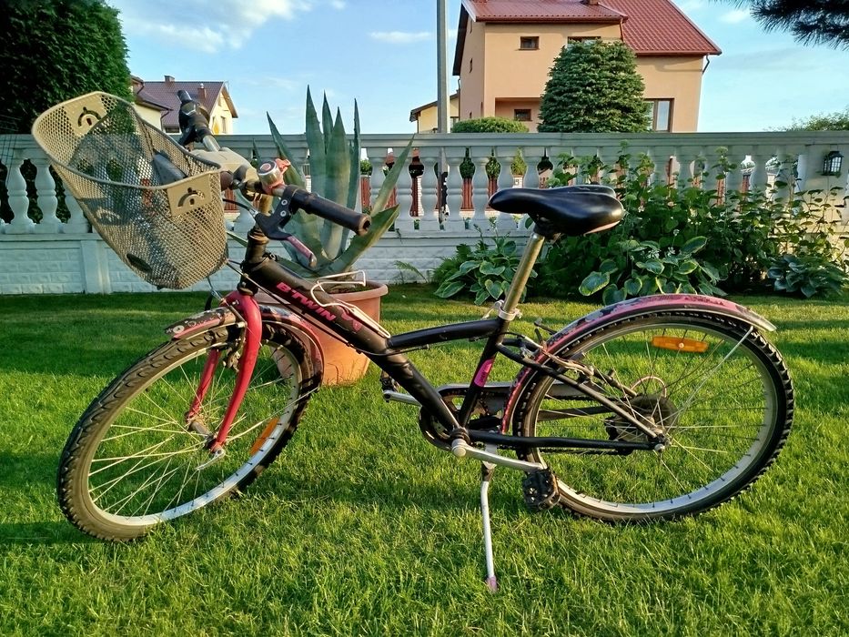 Rower dziewczęcy 24 cale