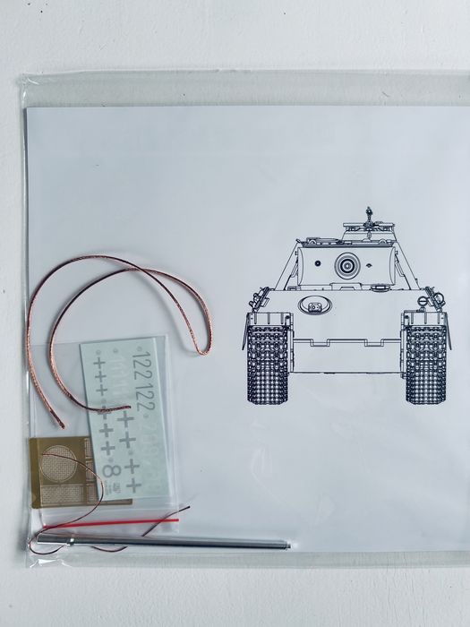 Czołg Panther moddl do sklejania Das Werk DW35041