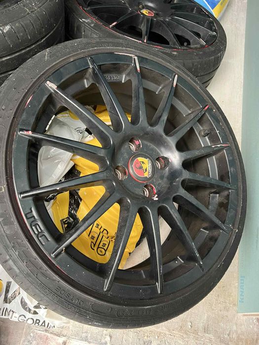 Jantes TEC abarth c/pneus