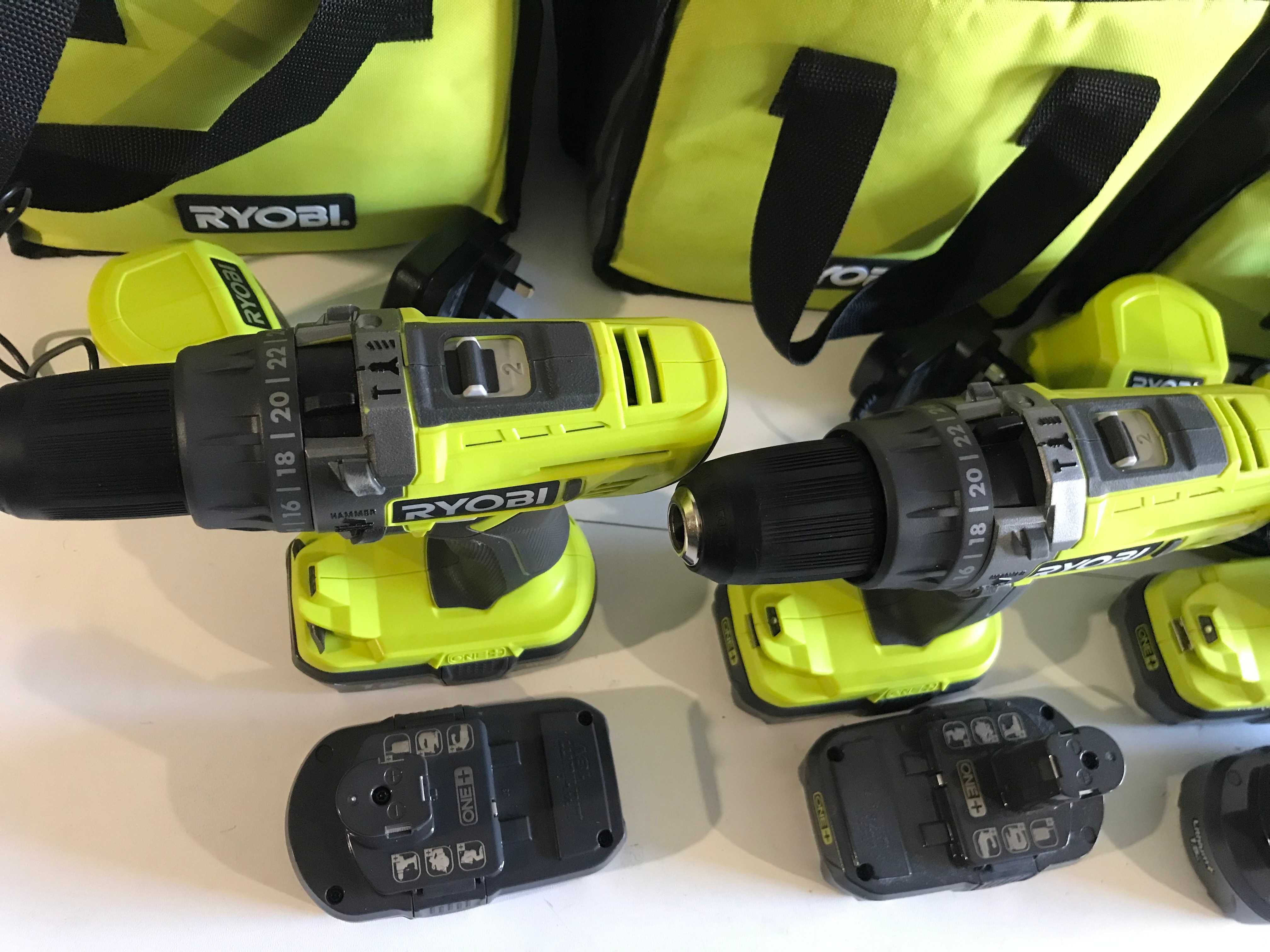 Шуруповерт Ryobi ONE+R18PD3 акумуляторний комбінований дриль з Англії ...