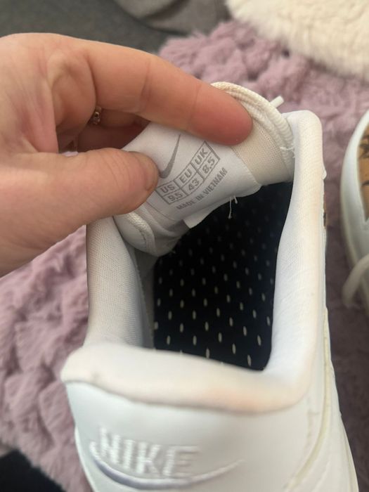 Buty nike air force 1 dior sneakersy