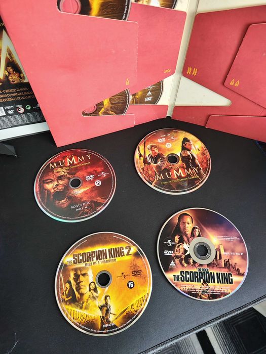 Coleção A Múmia – 8 DVDs + Livro Guia Ilustrado