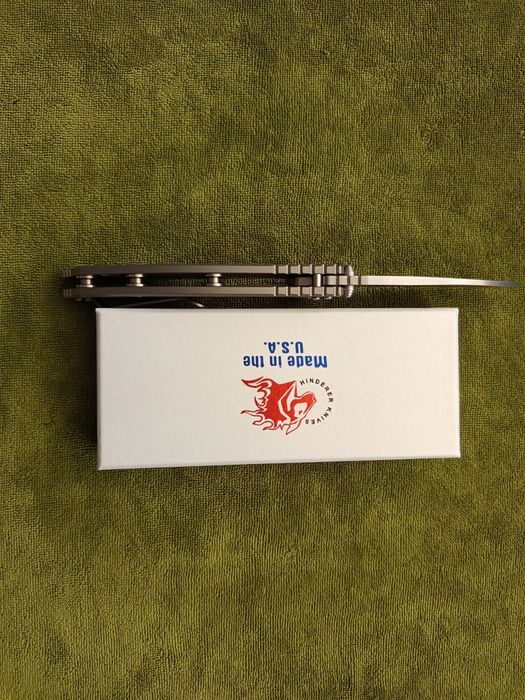 Брелок компактний EDC Hinderer XM-18 titanium