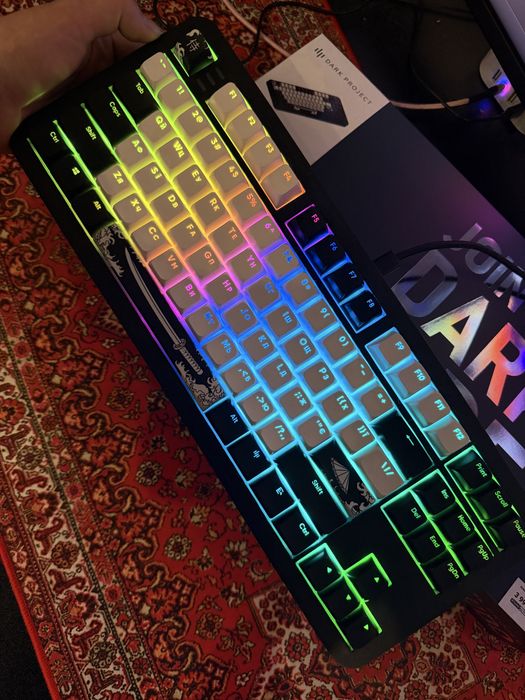 Клавіатура механічна Dark Project Bushido, RGB найкраще по яскравості