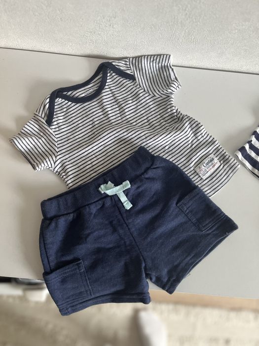 Набір одягу для хлопчика 3-6міс, шорти для хлопчика 62-68см, zara,next