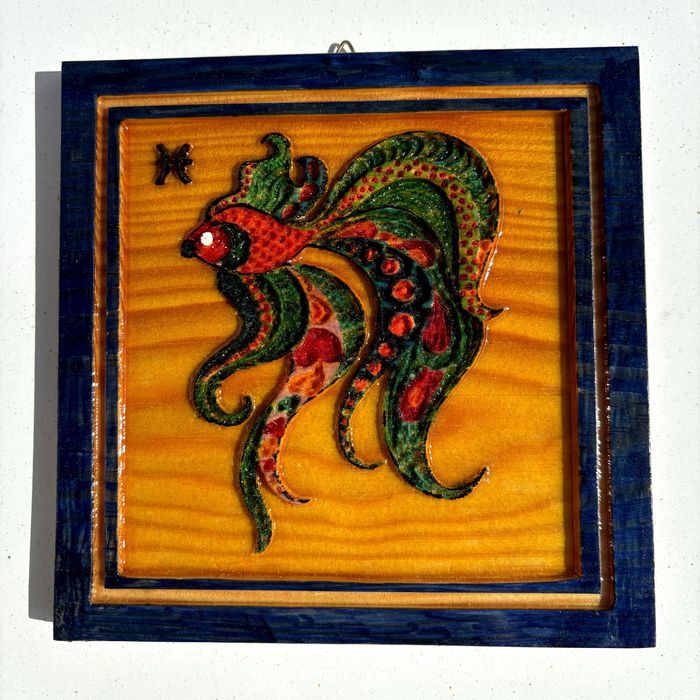 Pintura em madeira feita à mão - Vários Signos