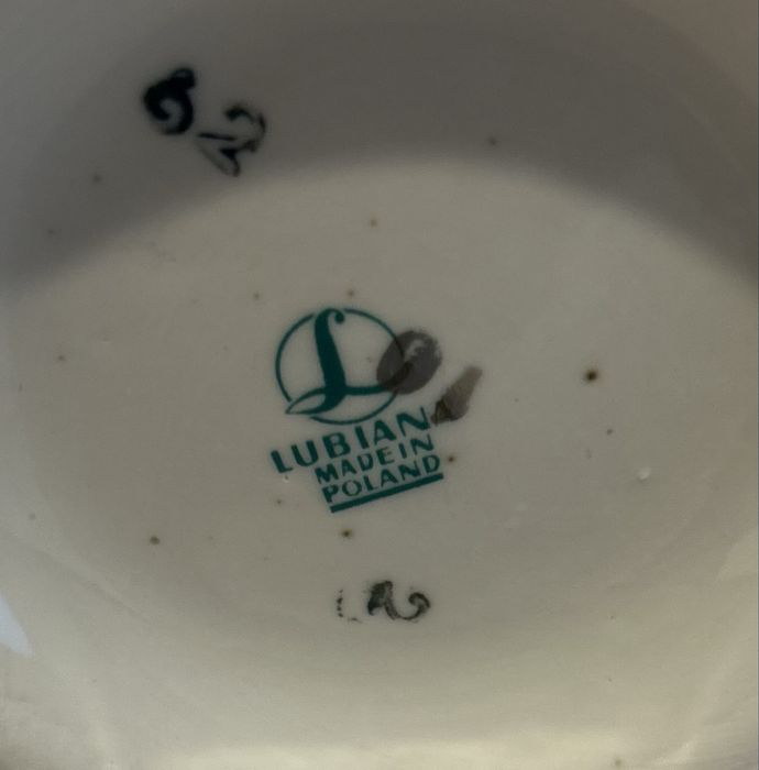 Kufel porcelana Lubiana