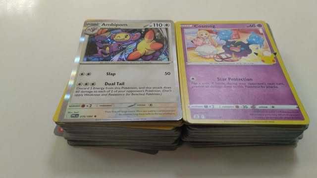 100 cartas Pokemon TCG