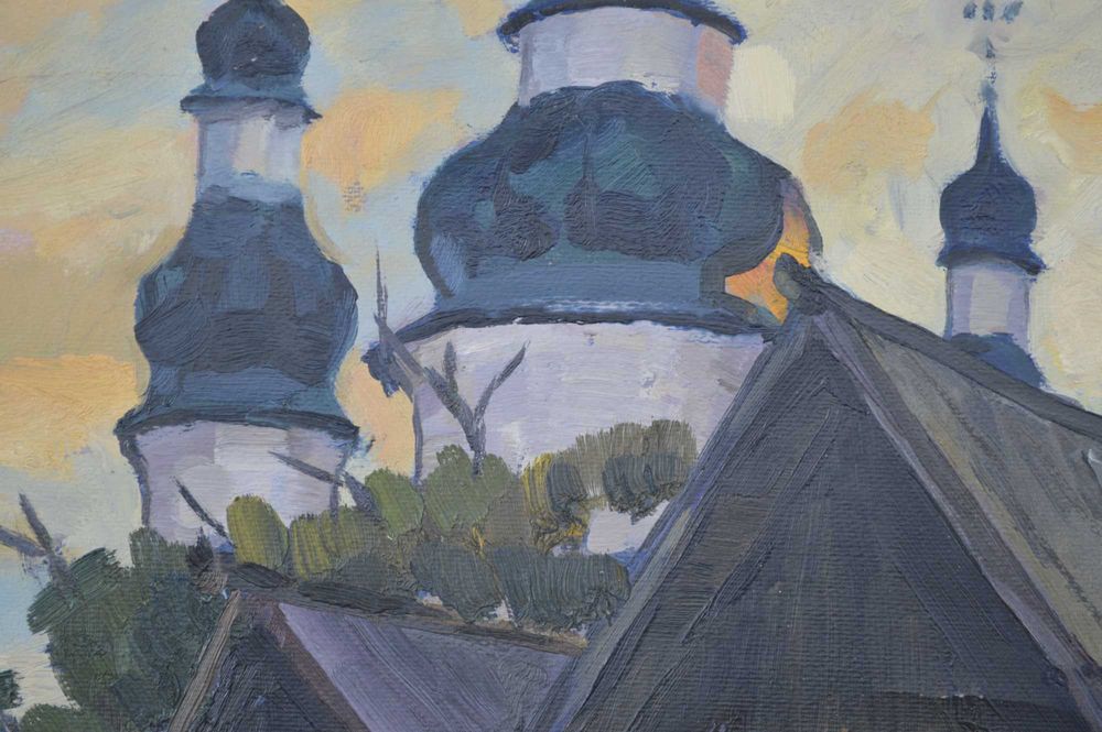 Картина художника Зузук Р. Єлецький монастир.  Чернігів.  (1010)