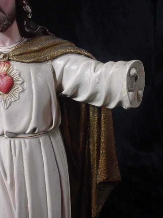 Jezus stara gipsowa figura GF1019