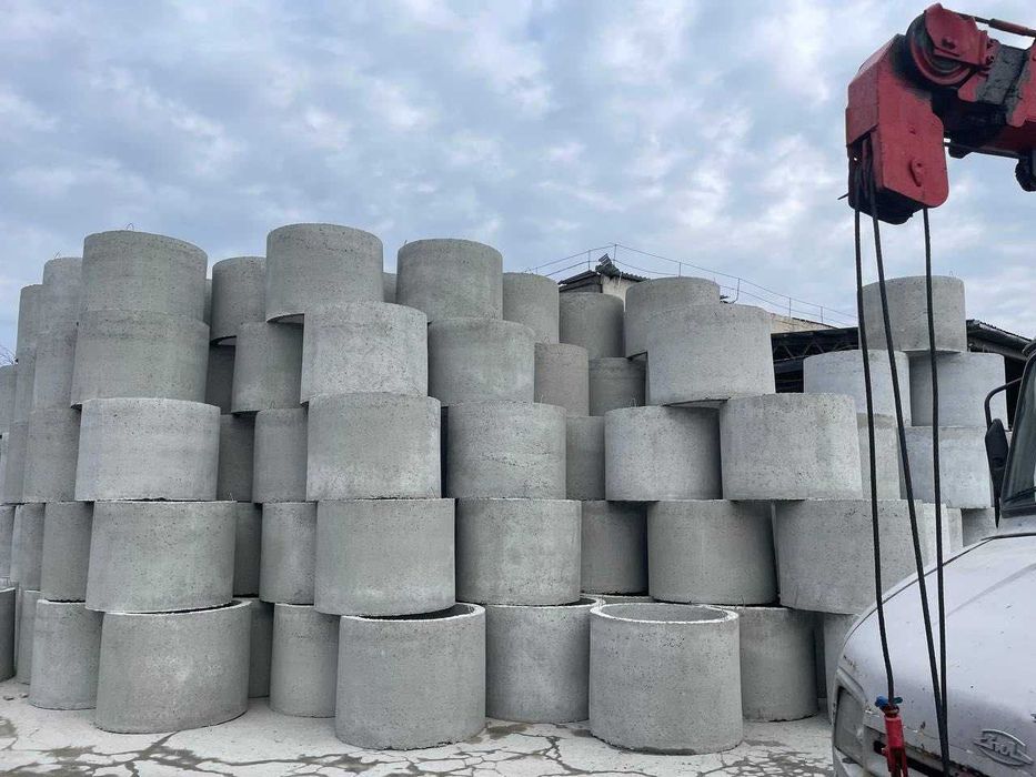 Кільця бетонні 1,9*0,92 (вібропресовані). Септик. Велика Бугаївка