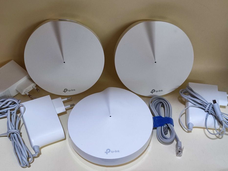 3x TP-Link Deco M9 Plus AC2200 Mesh Wi-Fi