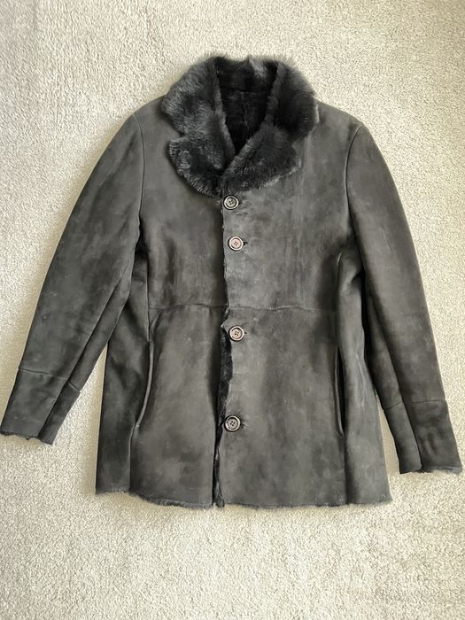 Дубльонка чоловіча замшева